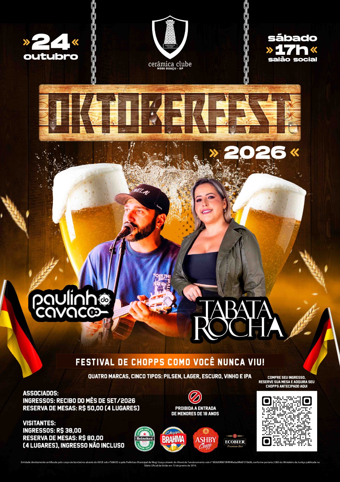 Oktoberfest - Cerâmica Clube